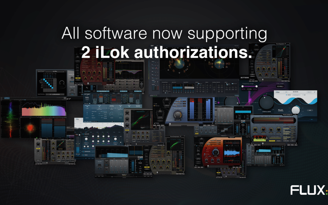 All Software Now Supporting 2 iLok Authorizations