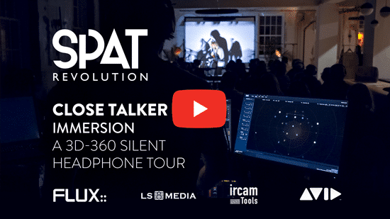 Close Talker – Immersion: A silent concert in binaural audio