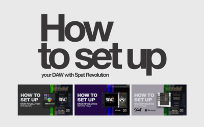 How to set up your DAW with Spat Revolution