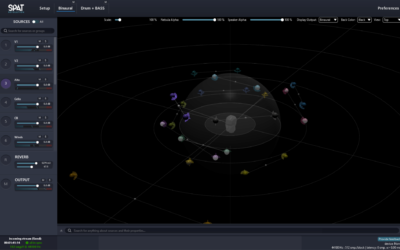 Creating binaural content with Spat Revolution