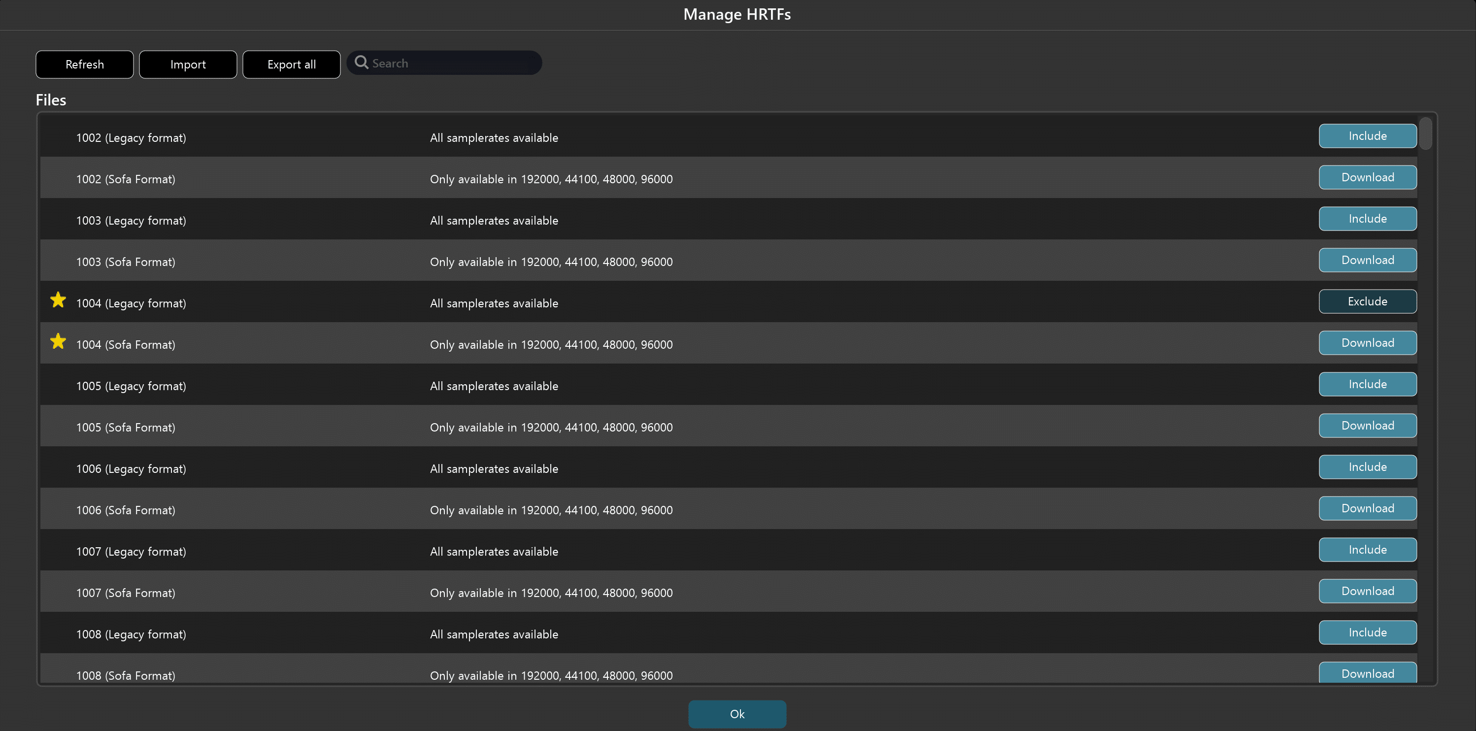 HRTF_Manage HRTF Manage
