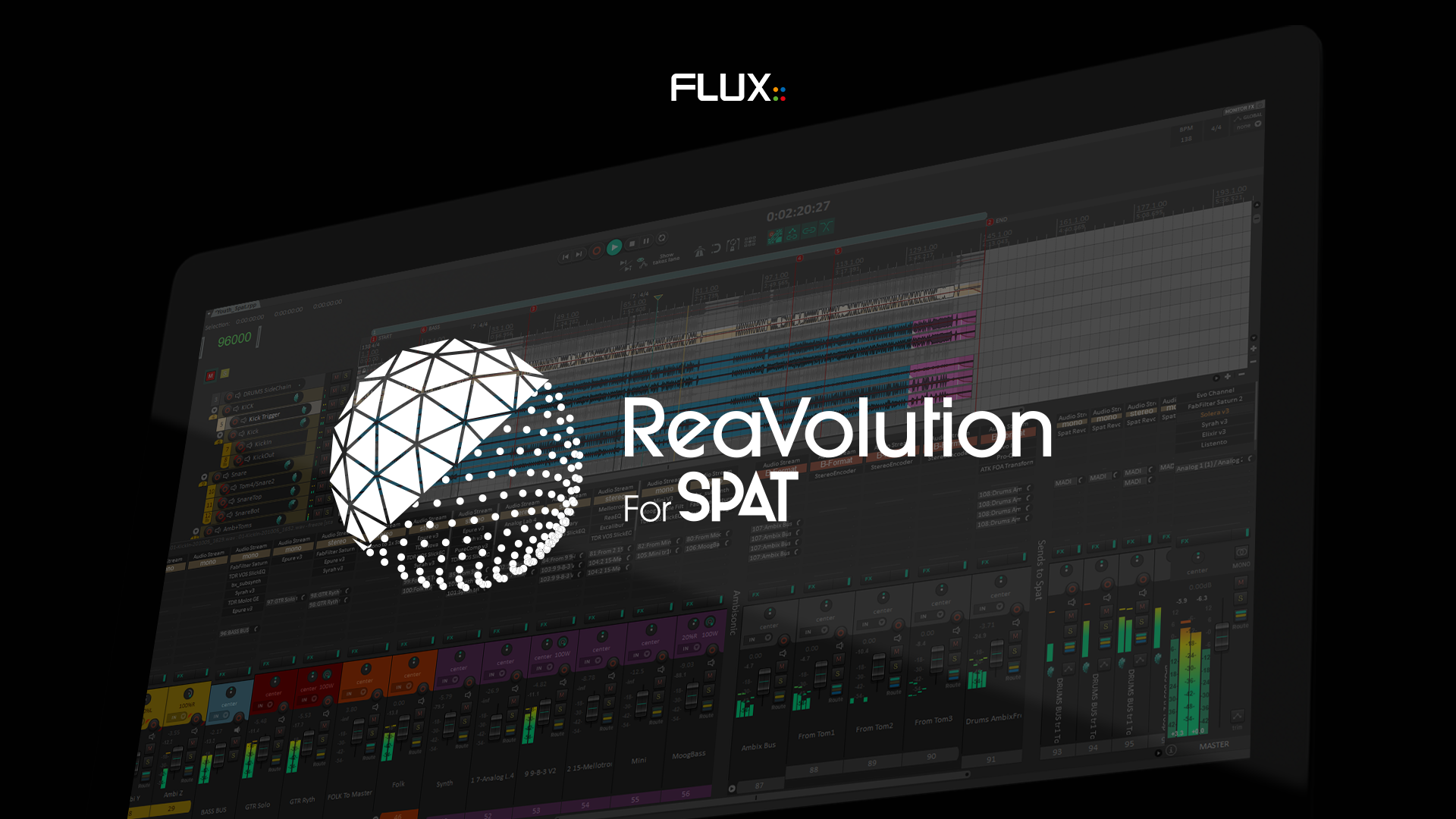 Introducing ReaVolution – Integrating SPAT Revolution with Reaper