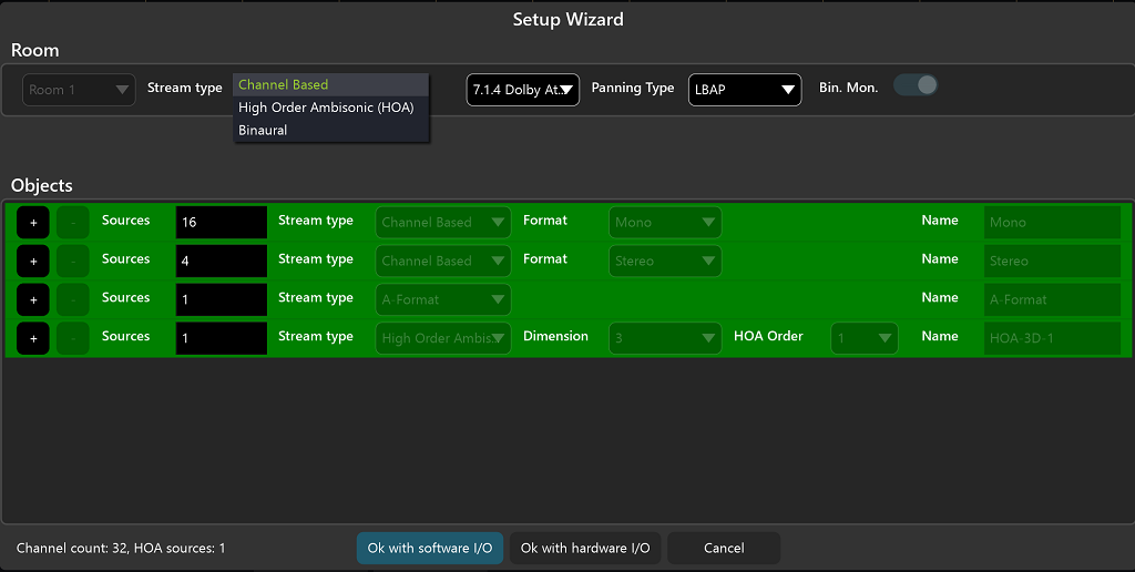 SPAT Revolution Essential - Setup Wizard