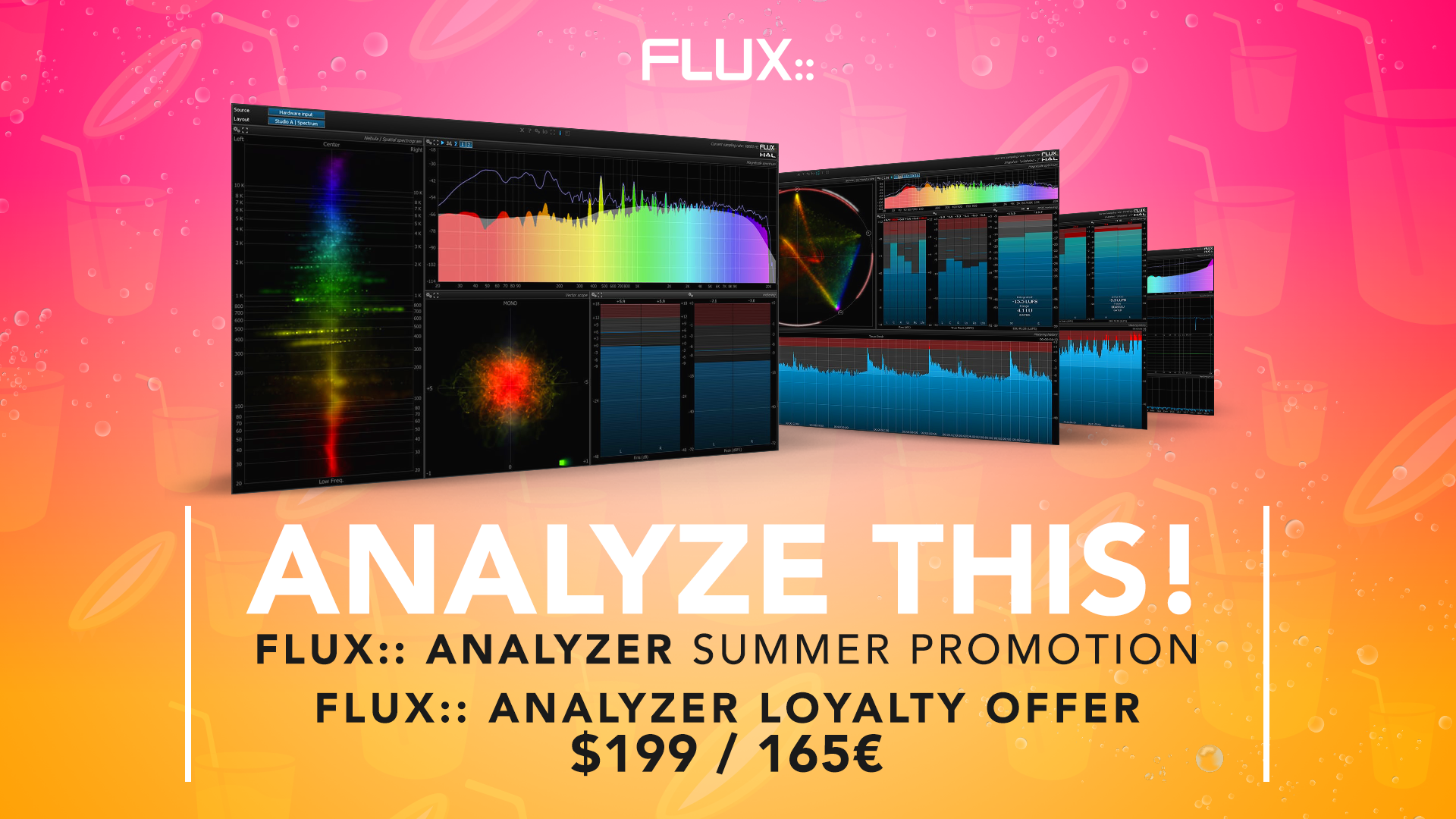 FLUX:: Analyzer Promotion Studio Session Loyalty Offer