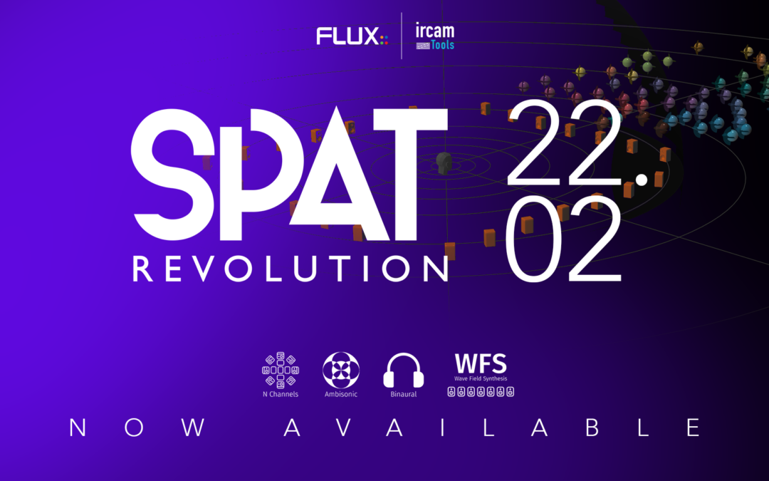FLUX:: Immersive SPAT Revolution 22.02 à présent avec WFS