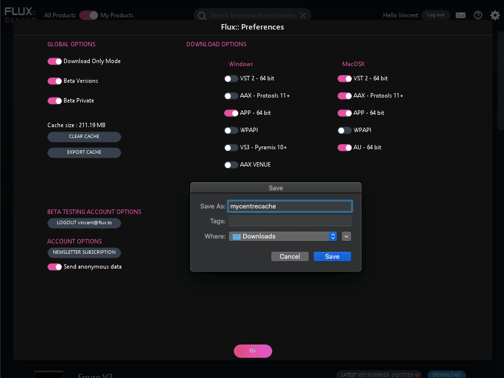 flux software download