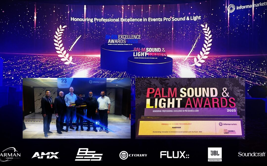 FLUX:: Immersive takes home top honors at PALM Expo 2025 for redefining the boundaries of spatial audio